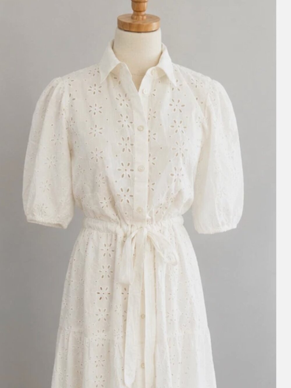 GAP Eyelet Dress W Sz Small & Tall Beach Cruise Summer Party NWOT